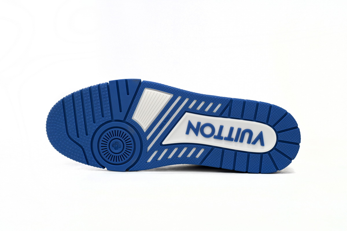 EM Sneakers Louis Vuitton White Blue