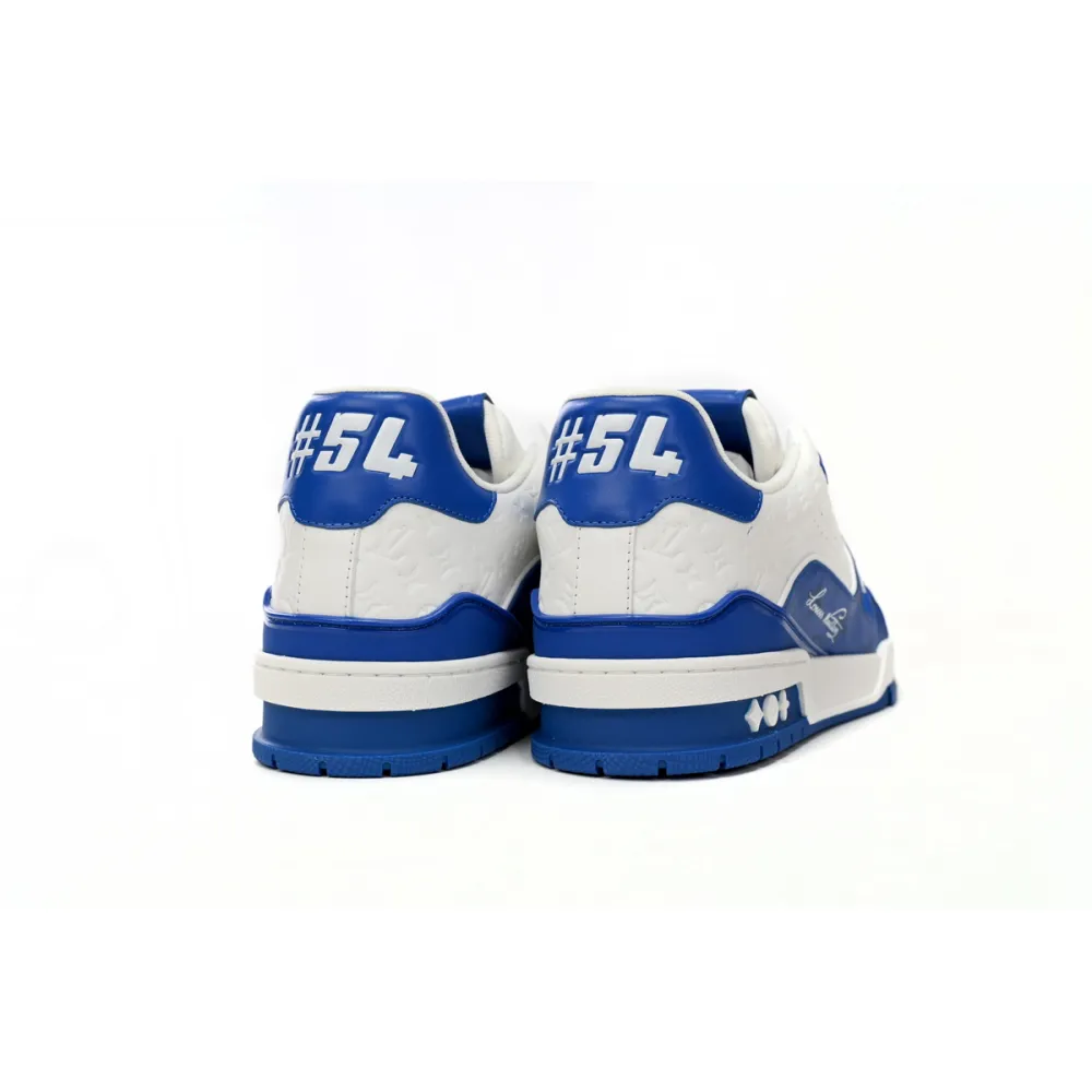 EM Sneakers Louis Vuitton White Blue