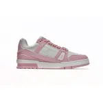 EM Sneakers Louis Vuitton Trainer Rose Pink