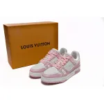 EM Sneakers Louis Vuitton Trainer Rose Pink