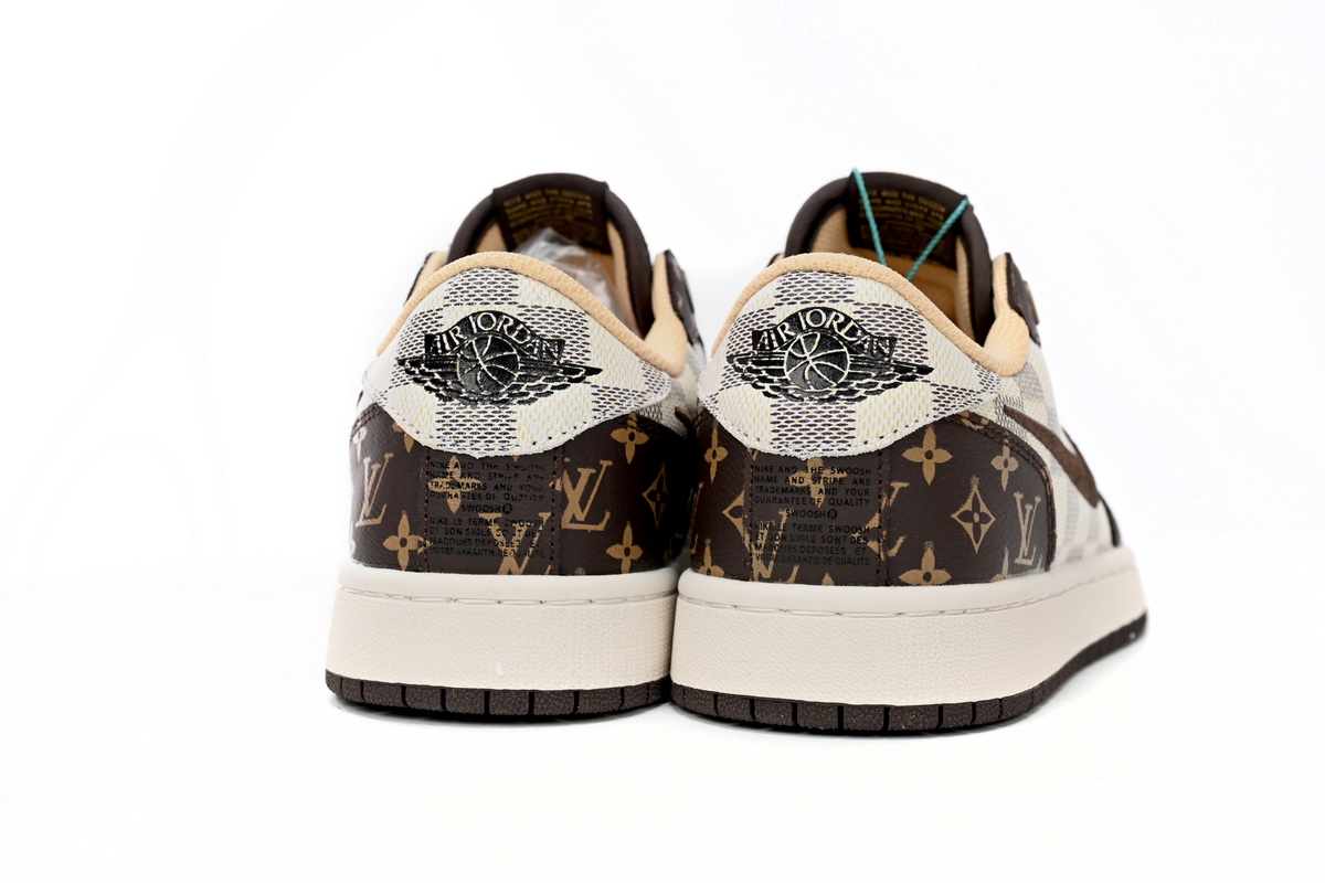 EM Sneakers Louis Vuitton x Jordan 1 Low