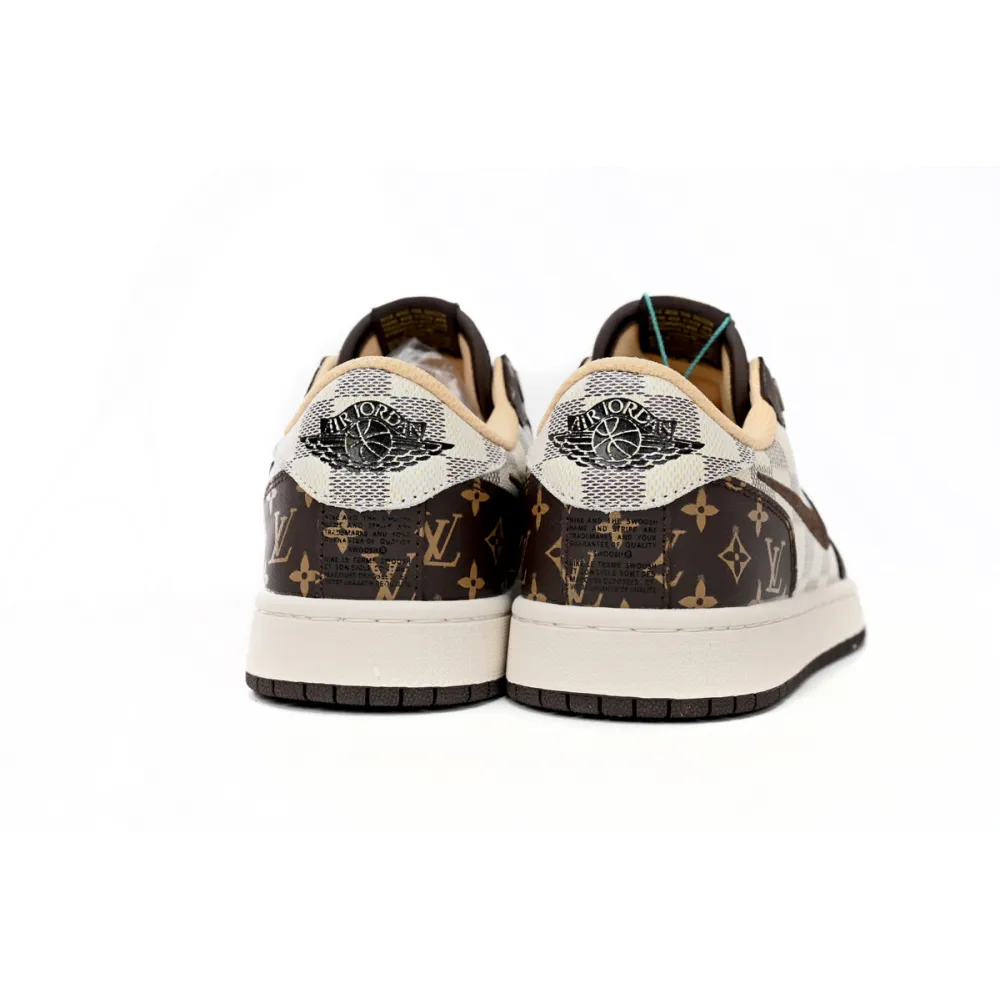 EM Sneakers Louis Vuitton x Jordan 1 Low