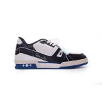 EM Sneakers Louis Vuitton Trainer Black Blue