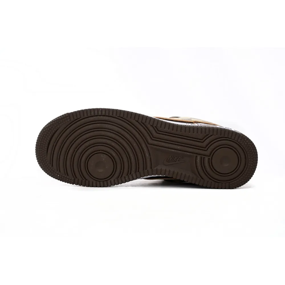 EM Sneakers Louis Vuitton x Nike Air Force 1 Coffee