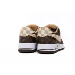 EM Sneakers Louis Vuitton x Nike Air Force 1 Coffee