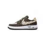 EM Sneakers Louis Vuitton x Nike Air Force 1 Coffee