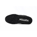 EM Sneakers Louis Vuitton Trainer All Black Embossing