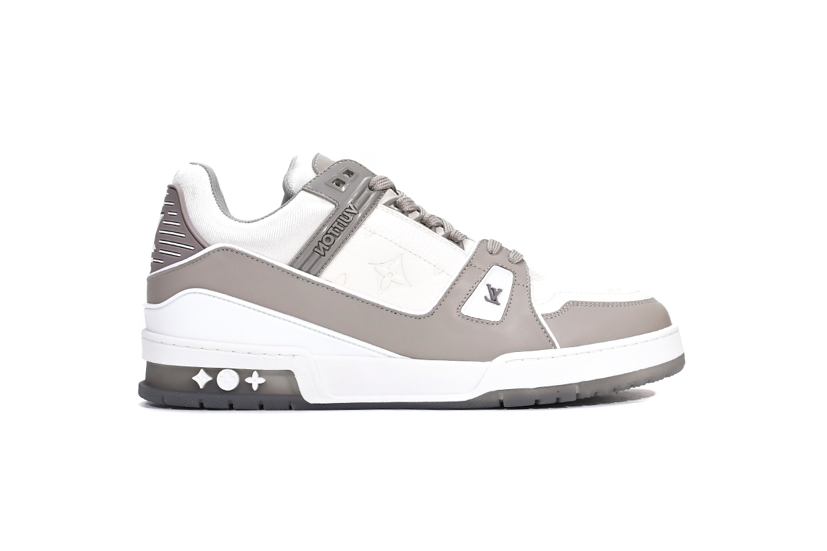 EM Sneakers Louis Vuitton Trainer Grey White
