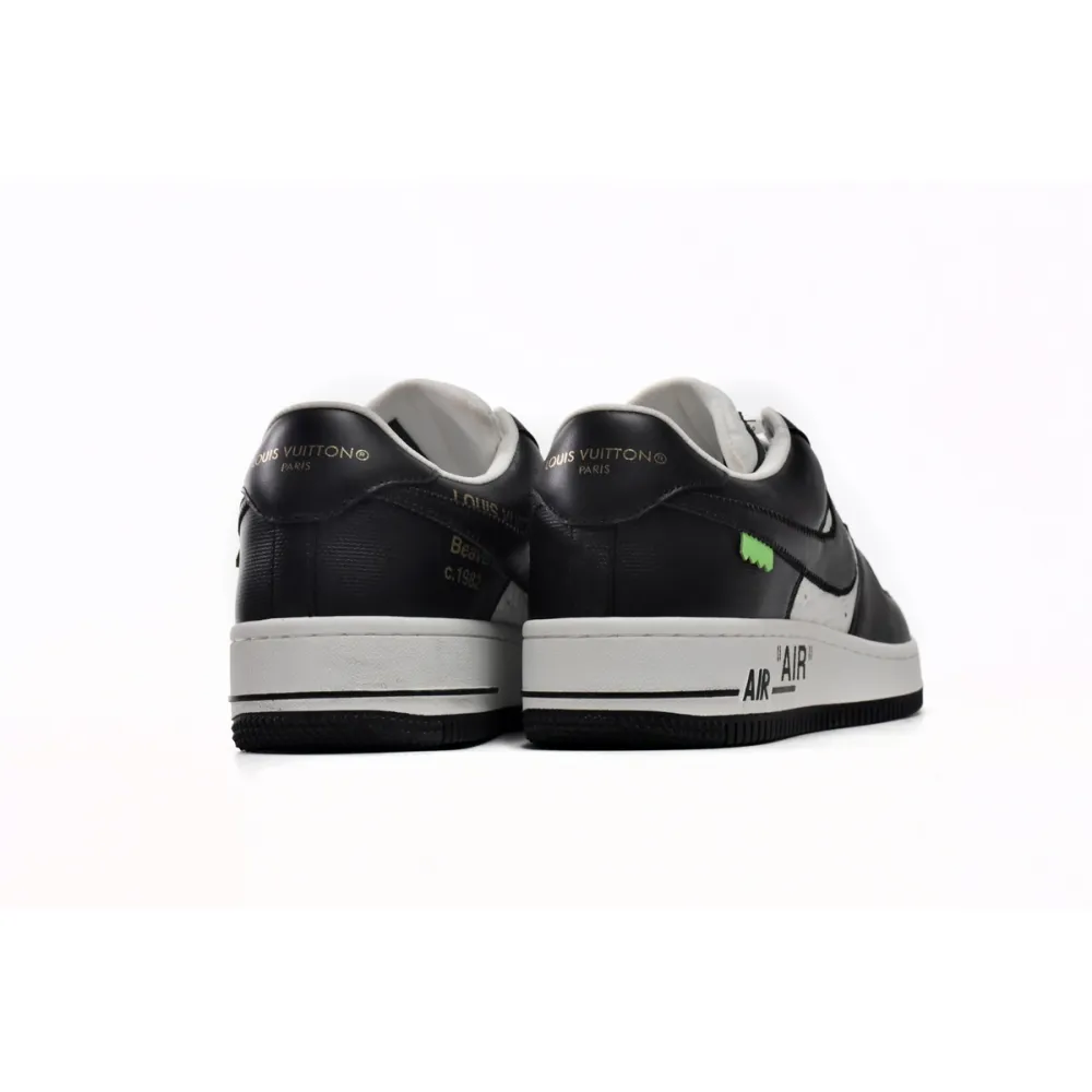 EM Sneakers Louis Vuitton x Nike Air Force 1 Black White