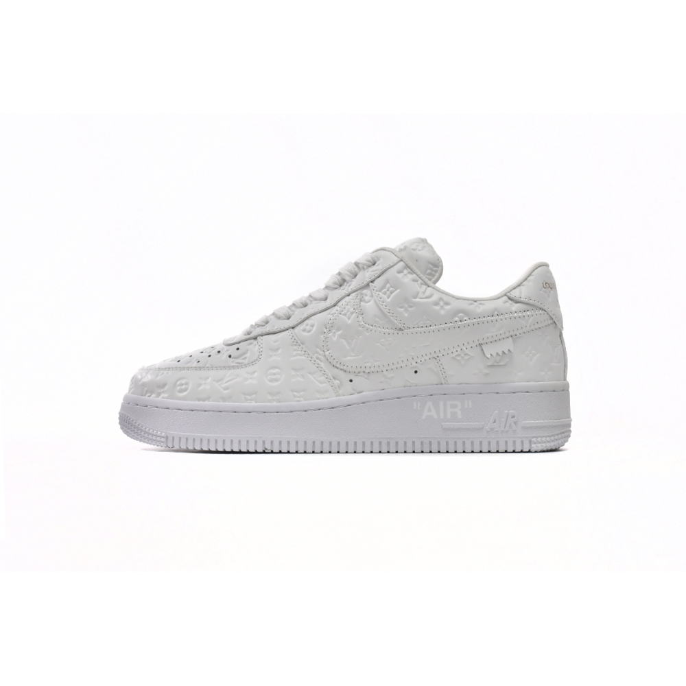 EM Sneakers Louis Vuitton x Nike Air Force 1 Triple White