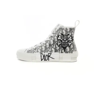 EM Sneakers Dior And Shawn B23 High Top Bee Embroidery 01