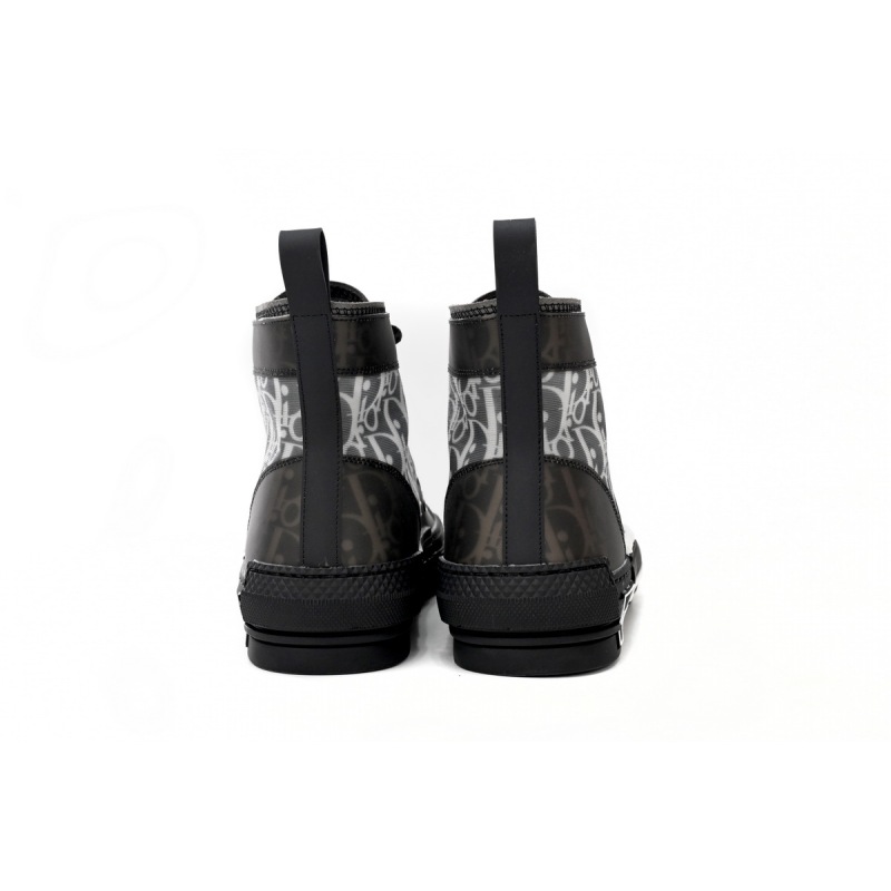 EM Sneakers Dior B23 High Top Canvas Oblique Black