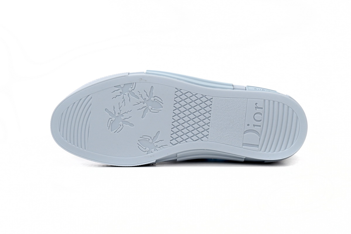 dior b23 high top daniel arsham light blue