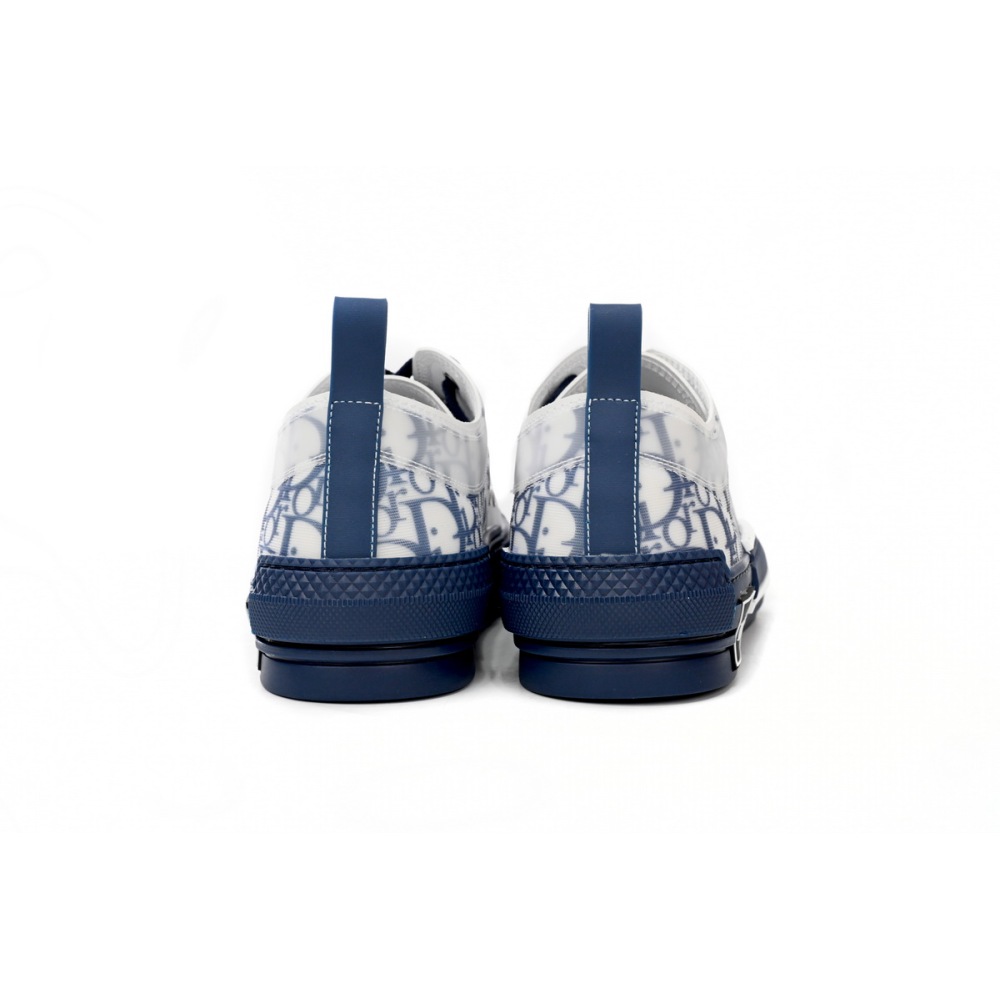 EM Sneakers Dior B23 Low Top Oblique Transparency White Blue