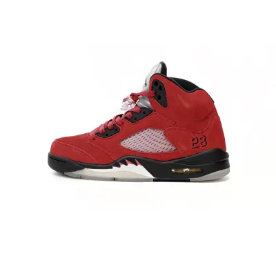 EM Sneakers Jordan 5 Retro Raging Bull Red 01