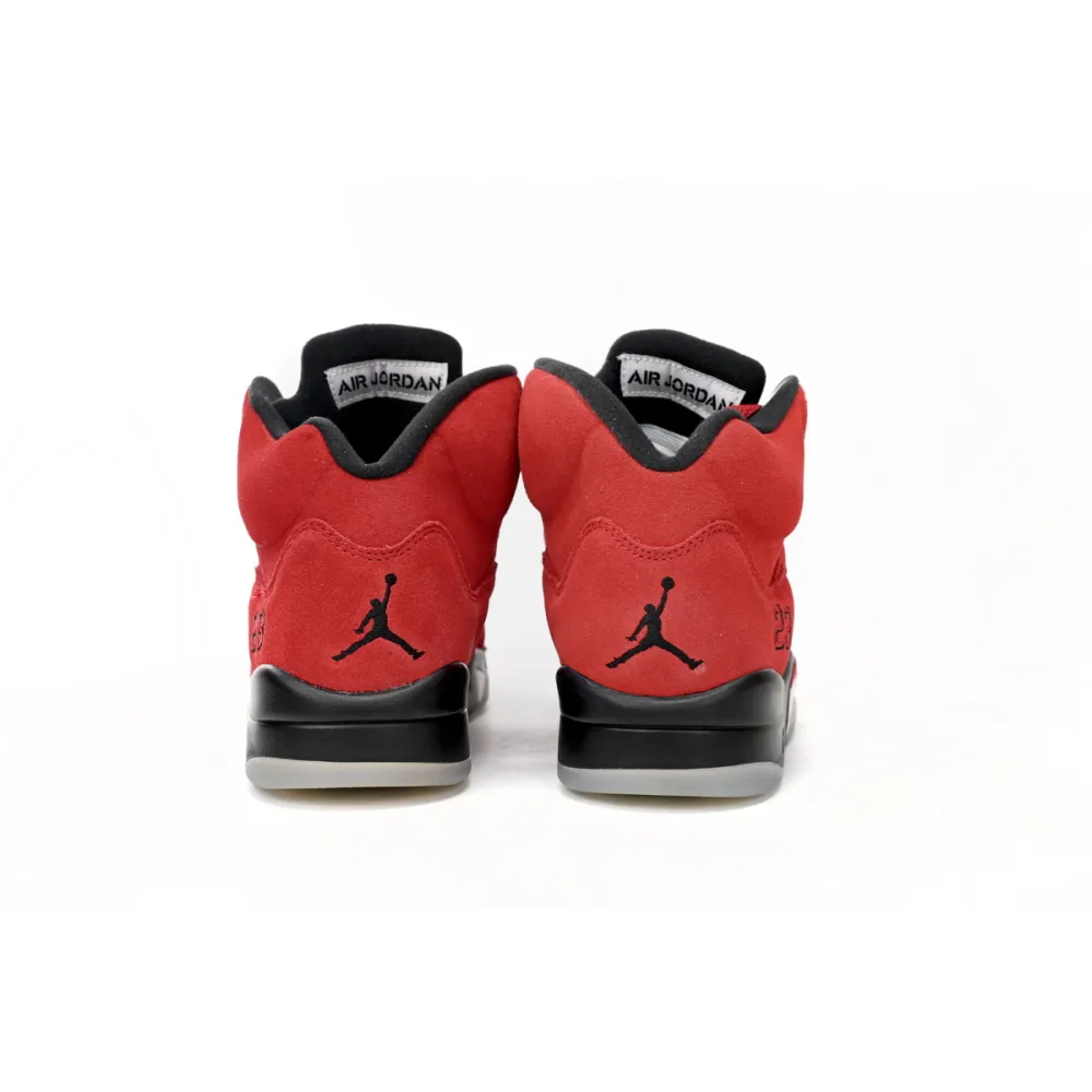 EM Sneakers Jordan 5 Retro Raging Bull Red