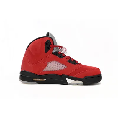EM Sneakers Jordan 5 Retro Raging Bull Red 02