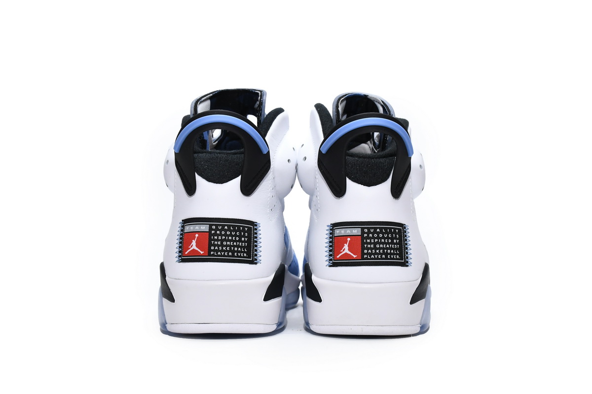EM Sneakers Jordan 6 Retro UNC White