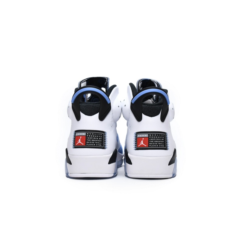 EM Sneakers Jordan 6 Retro UNC White