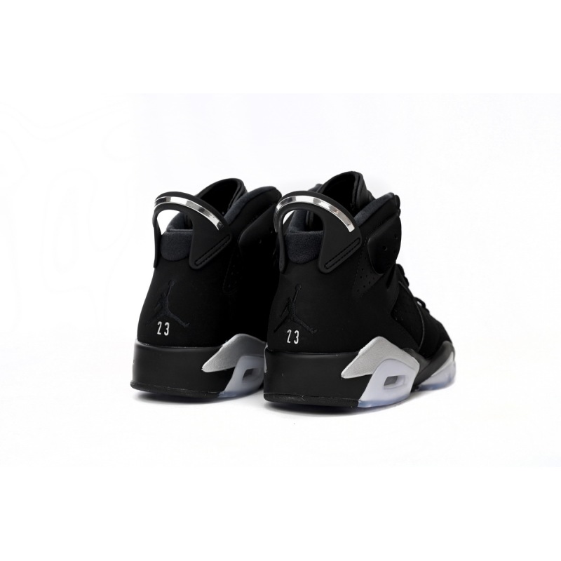 EM Sneakers Jordan 6 Retro Chrome Metallic Silver