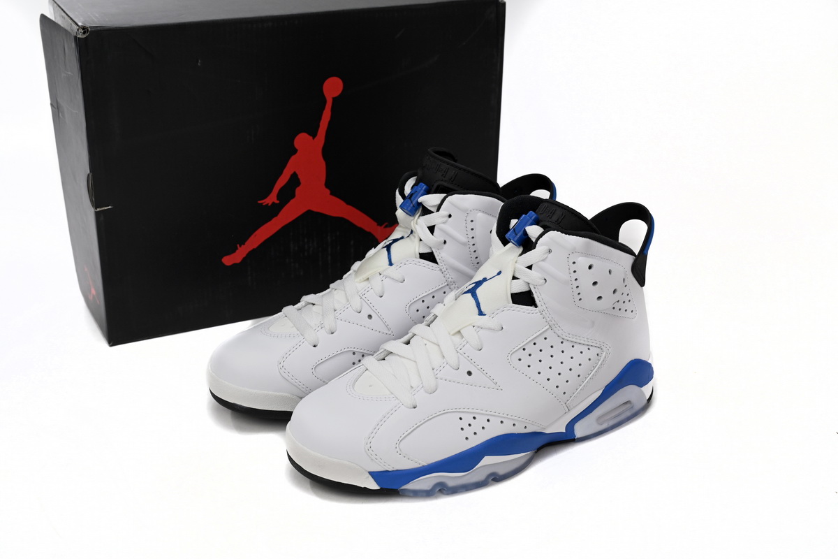 EM Sneakers Jordan 6 Retro Sport Blue (2014)