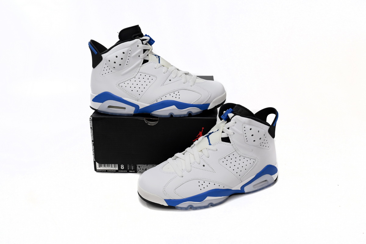 EM Sneakers Jordan 6 Retro Sport Blue (2014)