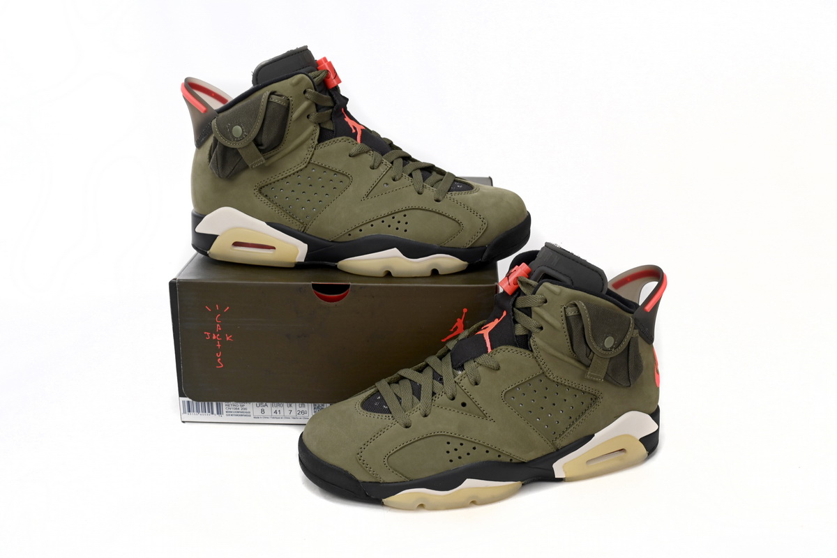 EM Sneakers Jordan 6 Retro Travis Scott