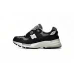 EM Sneakers New Balance 992 Black Grey Suede