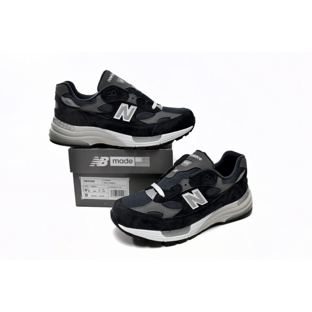 EM Sneakers New Balance 992 Navy Grey