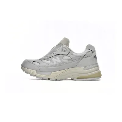 EM Sneakers New Balance 992 White Silver (2021) 01