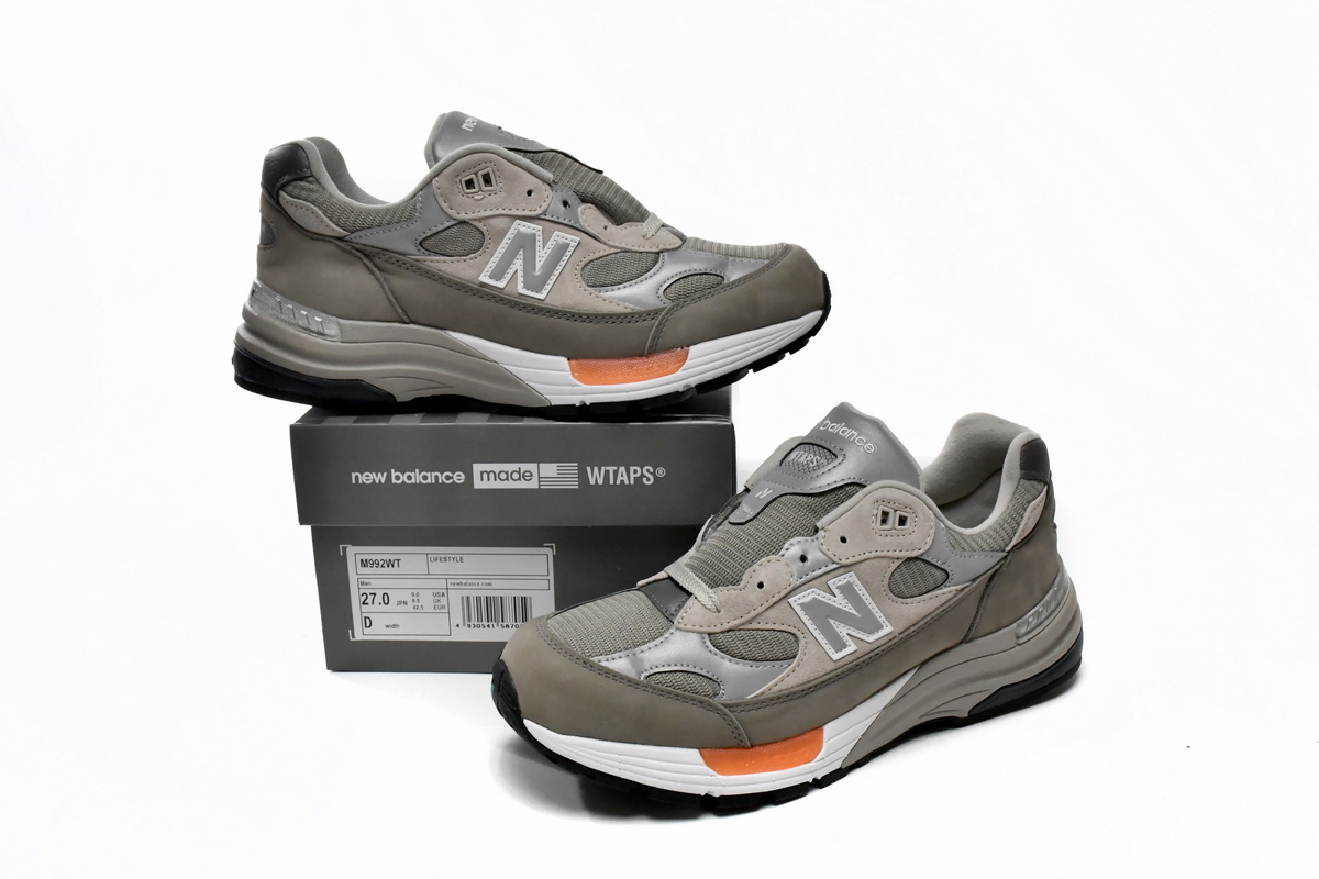 EM Sneakers New Balance 992 × WTAPS Olive Drab