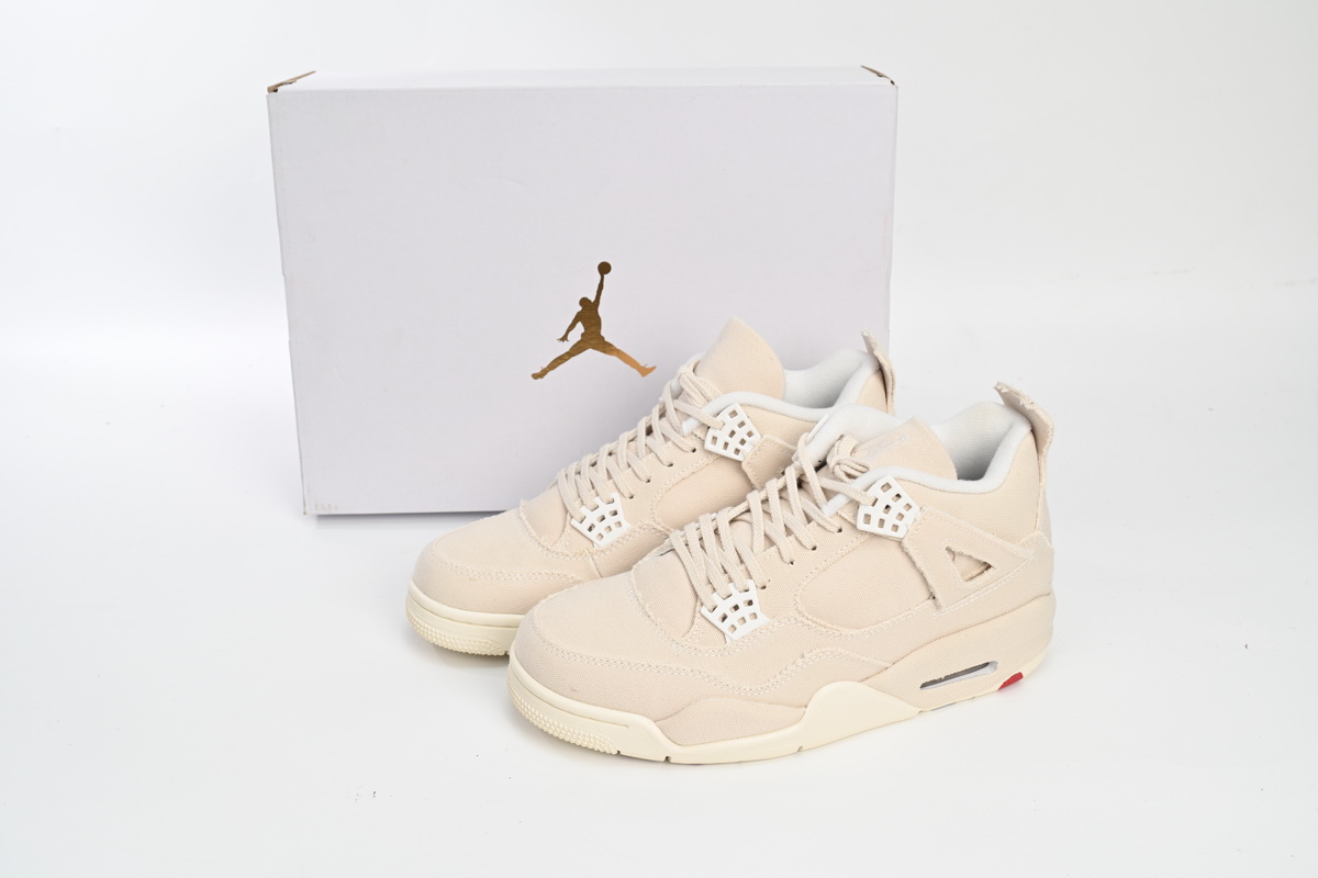 EM Sneakers Jordan 4 Retro Blank Canvas
