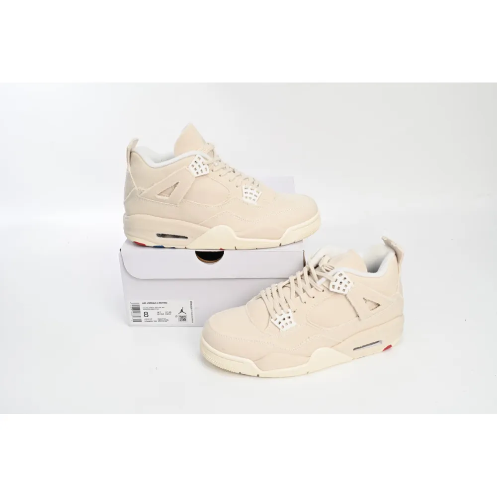 EM Sneakers Jordan 4 Retro Blank Canvas