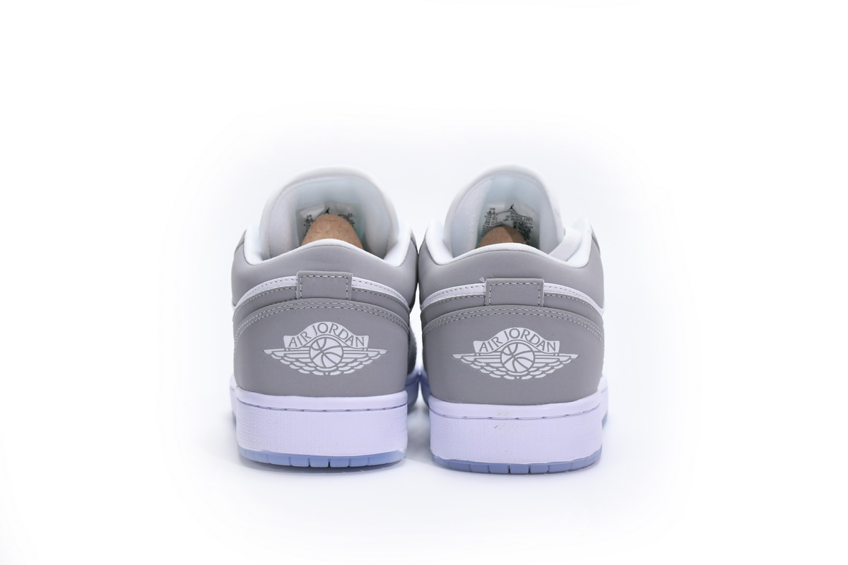 EM Sneakers Jordan 1 Low Wolf Grey