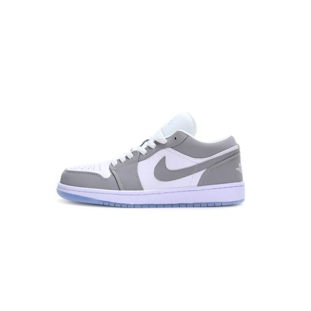 EM Sneakers Jordan 1 Low Wolf Grey