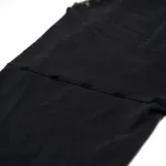 EM Sneakers Balenciaga Pierced Round Sweatshirt Oversized in Black Faded