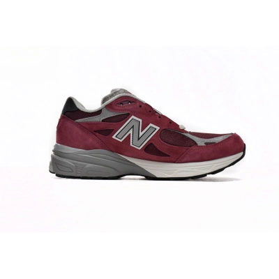 EM Sneakers New Balance 990v3 × Teddy Santis Scarlet Marblehead 02