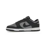 EM Sneakers Nike Dunk Low Black Cool Grey Volt Mini Swoosh
