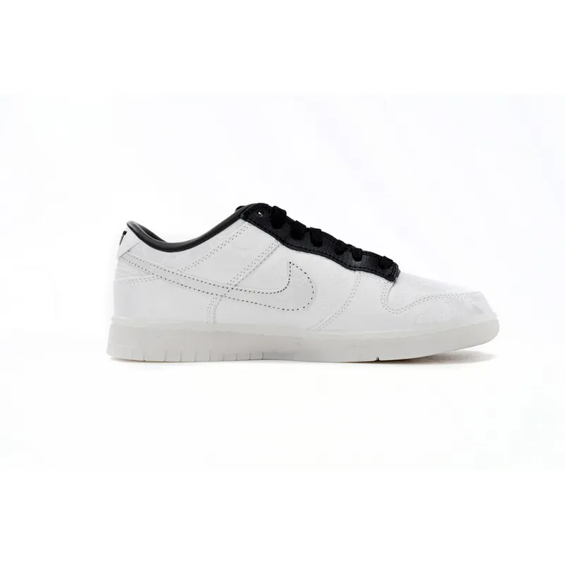 EM Sneakers Nike Dunk Low CLOT Fragment White