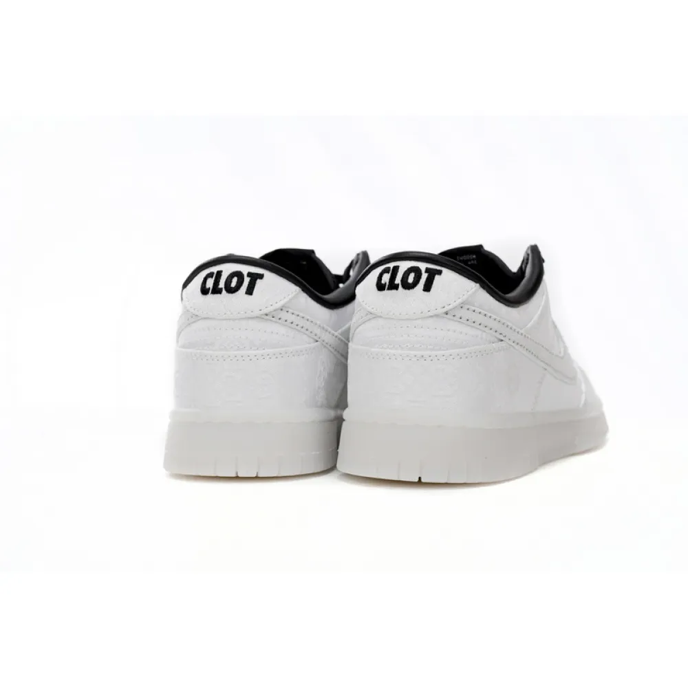 EM Sneakers Nike Dunk Low CLOT Fragment White