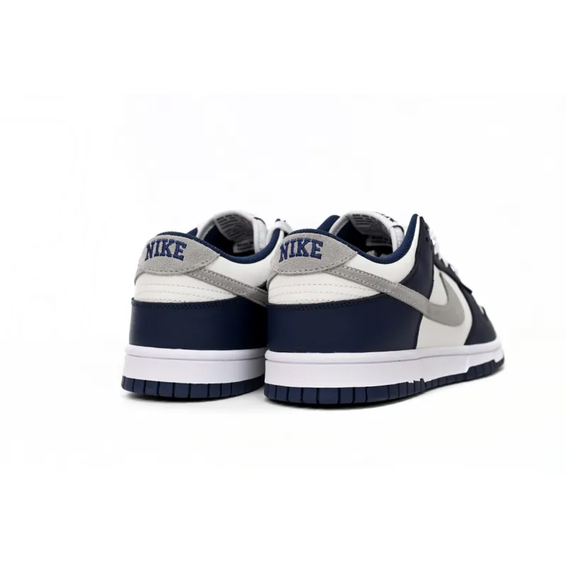 EM Sneakers Nike Dunk Low Summit White Midnight Navy