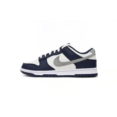 EM Sneakers Nike Dunk Low Summit White Midnight Navy 01
