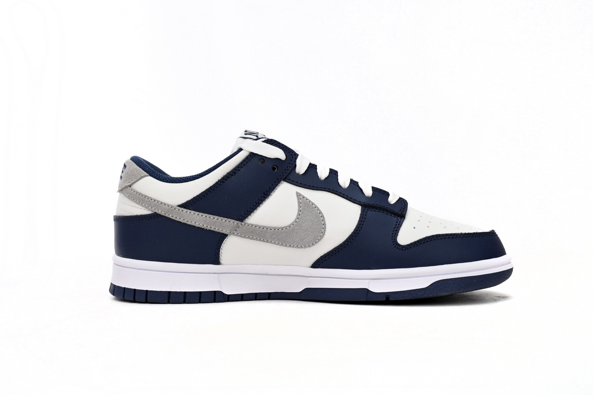 EM Sneakers Nike Dunk Low Summit White Midnight Navy
