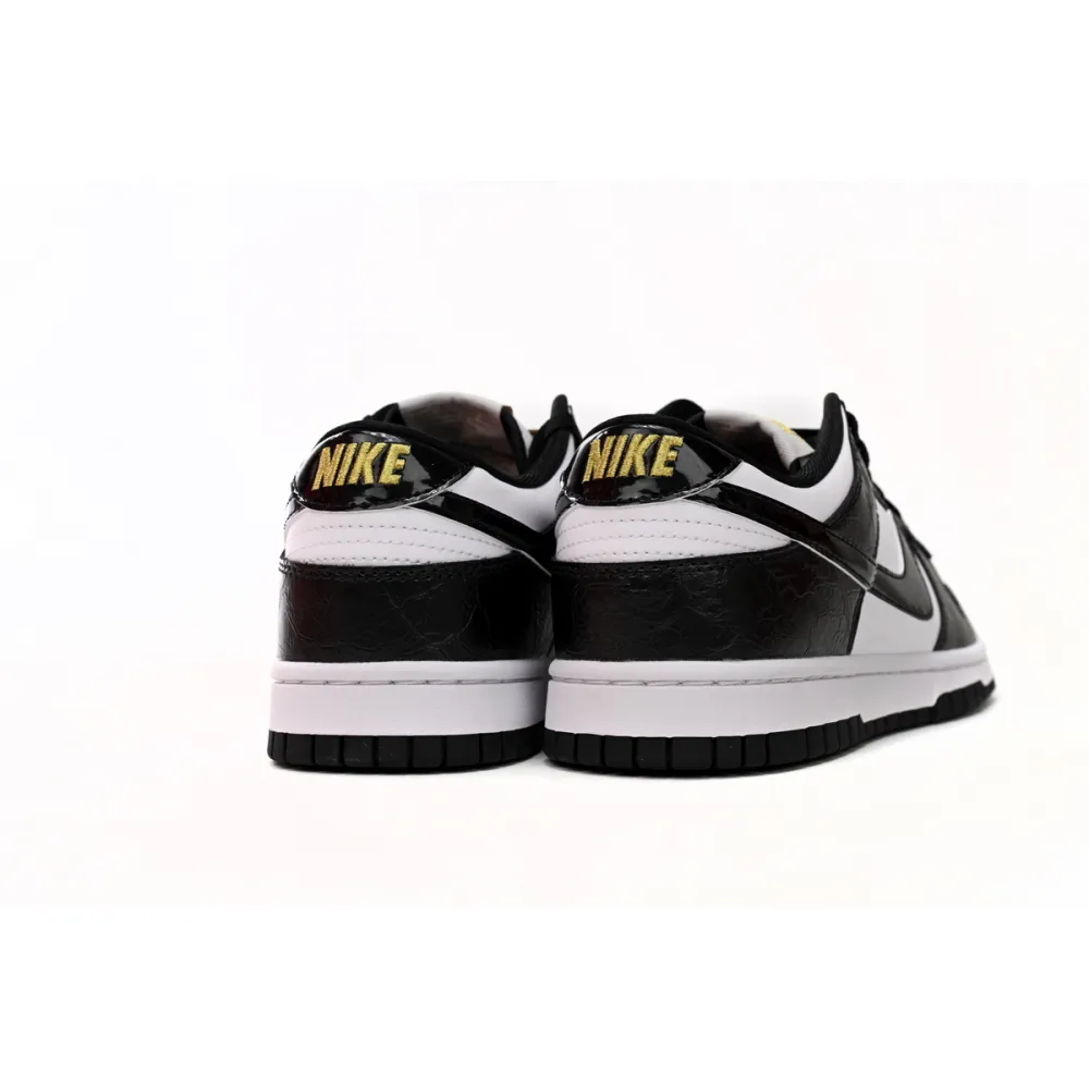 EM Sneakers Nike Dunk Low SE World Champs Black White