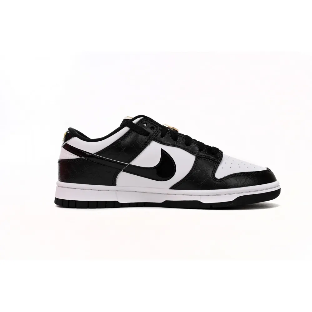 EM Sneakers Nike Dunk Low SE World Champs Black White
