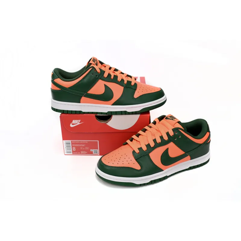 EM Sneakers Nike Dunk Low Orange Green