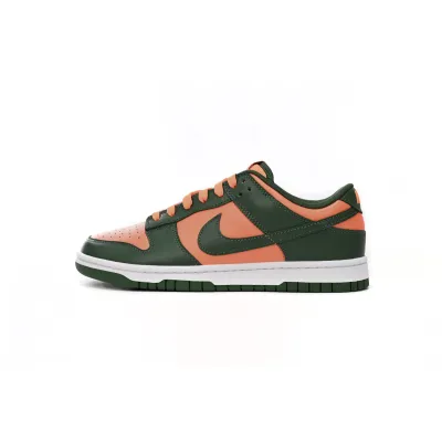 EM Sneakers Nike Dunk Low Orange Green 01