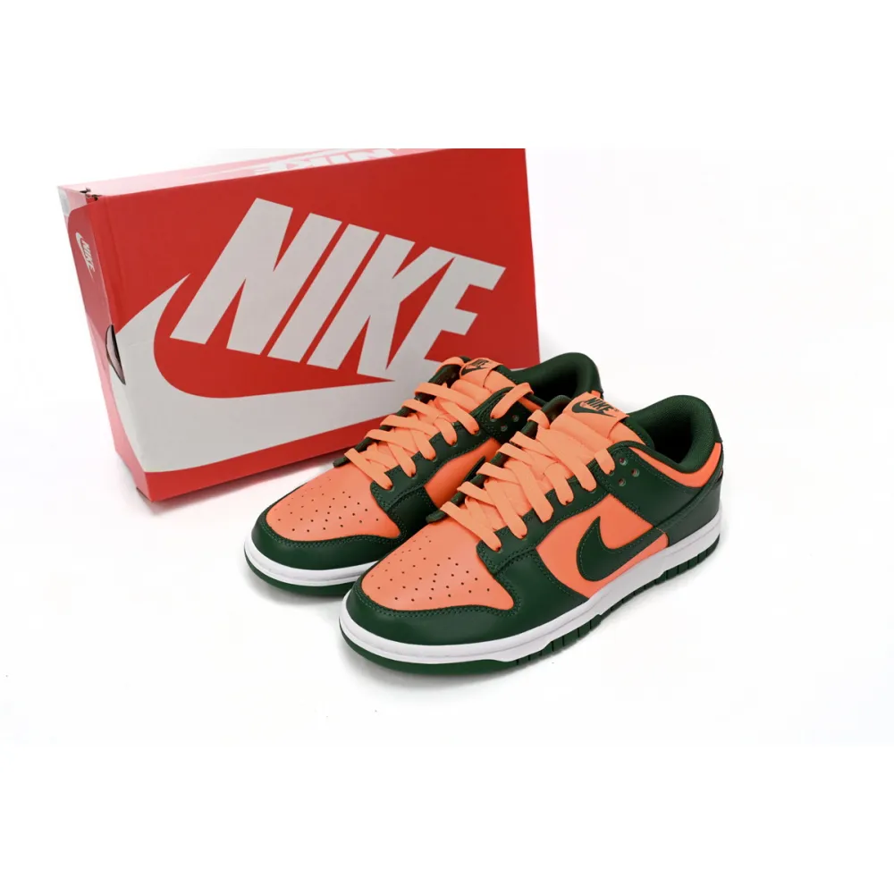 EM Sneakers Nike Dunk Low Orange Green