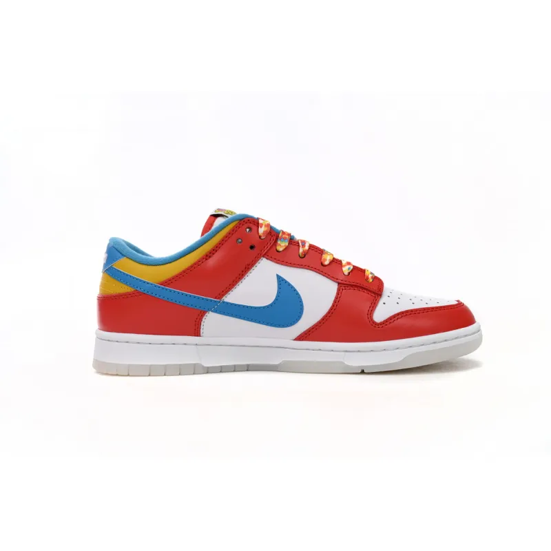 EM Sneakers Nike Dunk Low QS LeBron James Fruity Pebbles