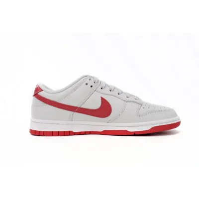 EM Sneakers Nike Dunk Low Vast Grey Varsity Red 02